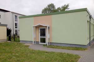 Seiteneingang im Ärztehaus Gadebusch